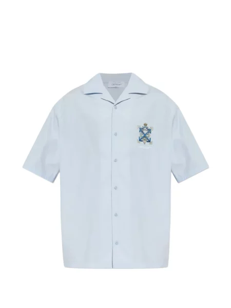 Риза Off-white бяло