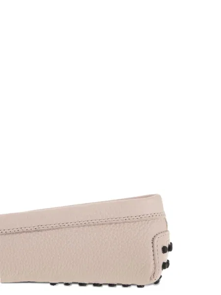 Pantofi loafer Tod's din piele roz