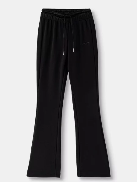Adidas pantaloni de trening pentru femei Satin Pack negru