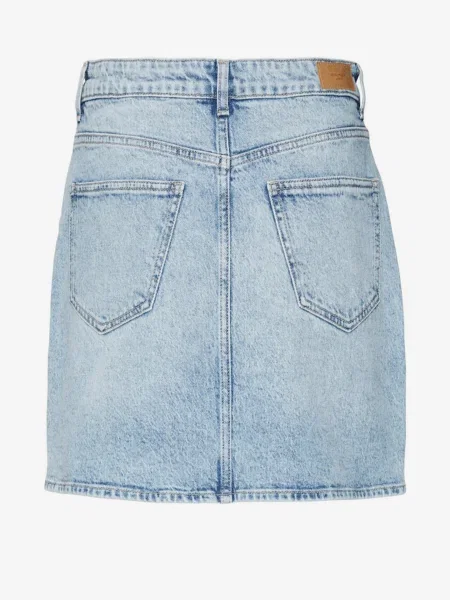 VERO MODA Sukňa TESSA denim modrá