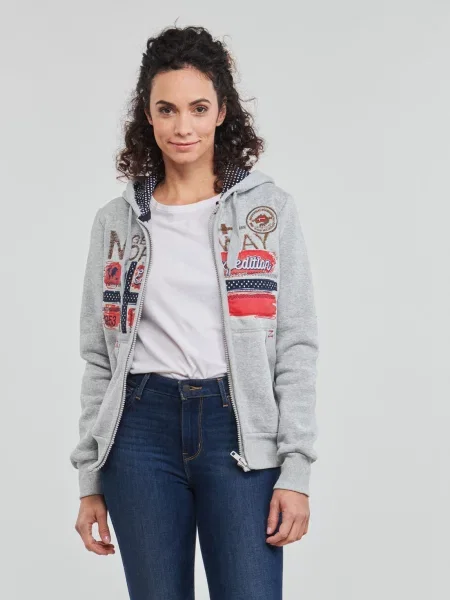 Majica Geographical Norway siva