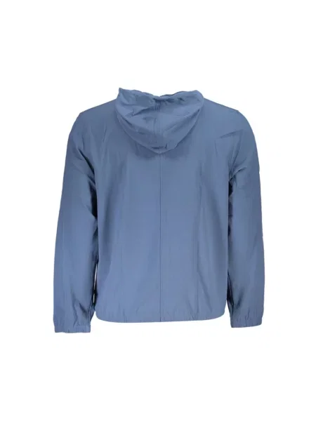 Bluza z kapturem Calvin Klein Performance niebieska