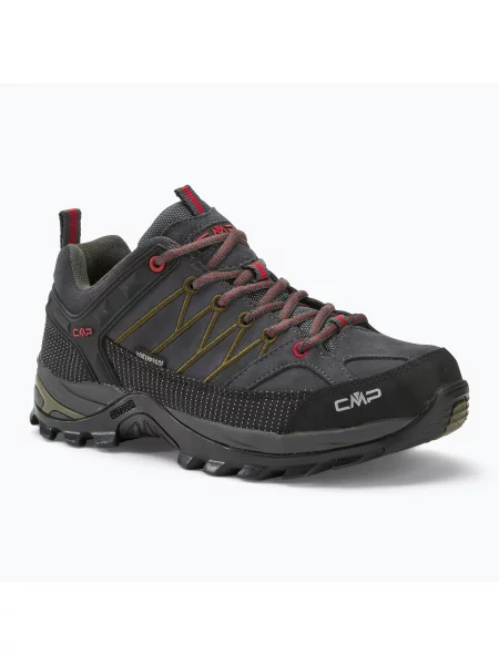 Férfi CMP Rigel Low titanio / chill trekking csizma Rigel Low szürke