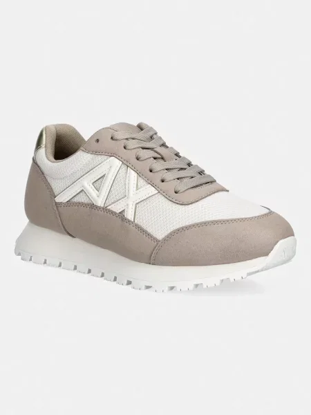 Sneakerși Eax bej