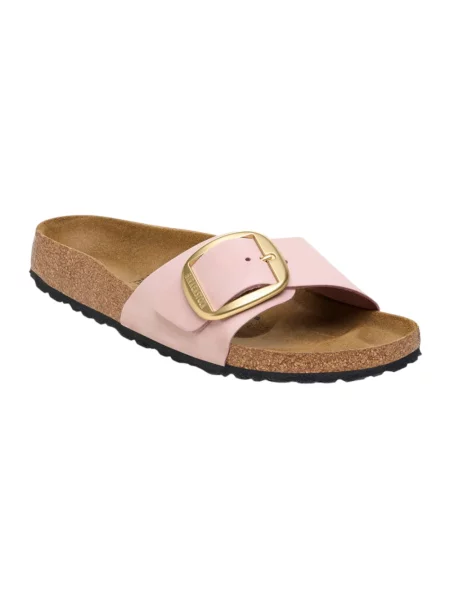 Birkenstock Klapki Madrid Big Buckle pink różowe