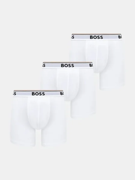 Боксерки Boss бяло