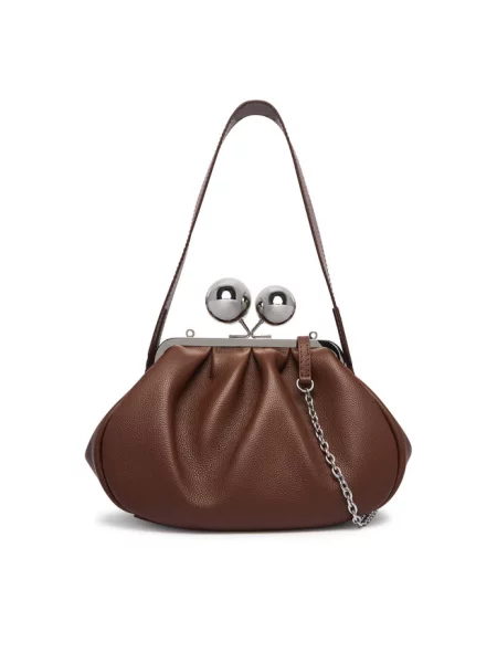 Torebka Weekend Max Mara brązowa