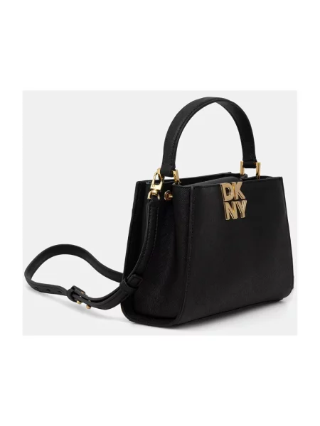 DKNY torebka crossbody skórzana FOSTER czarna