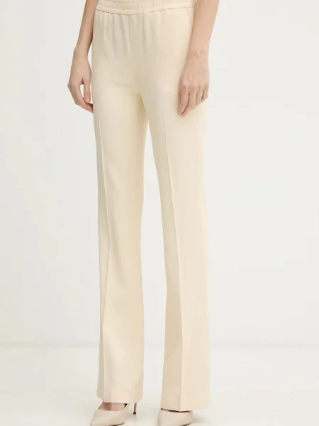 Twinset pantaloni bej