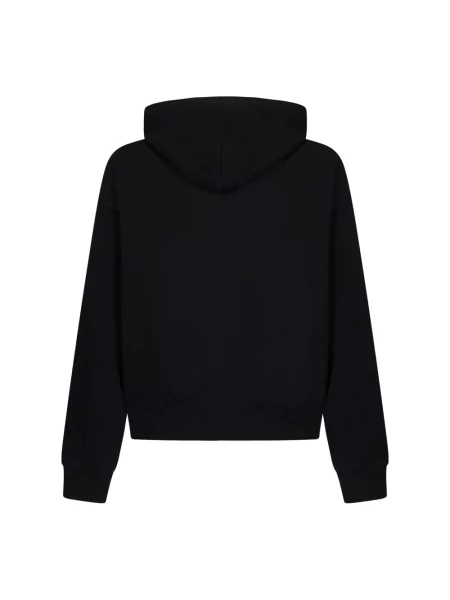 Bluza z kapturem Off-white z kapturem z nadrukiem biała