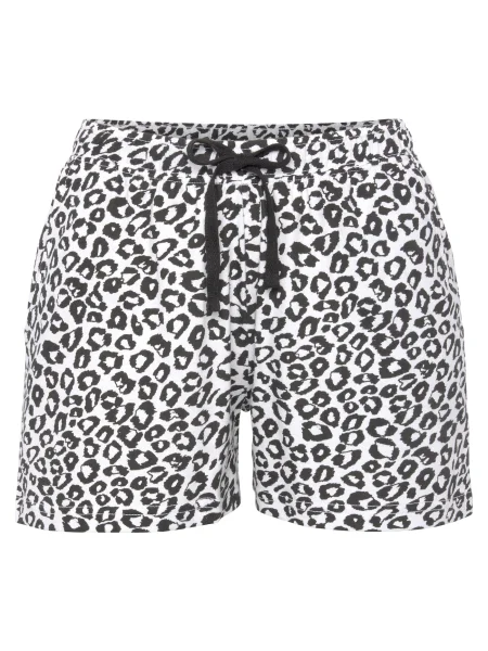 VIVANCE Pyžamové kalhoty černá bílá