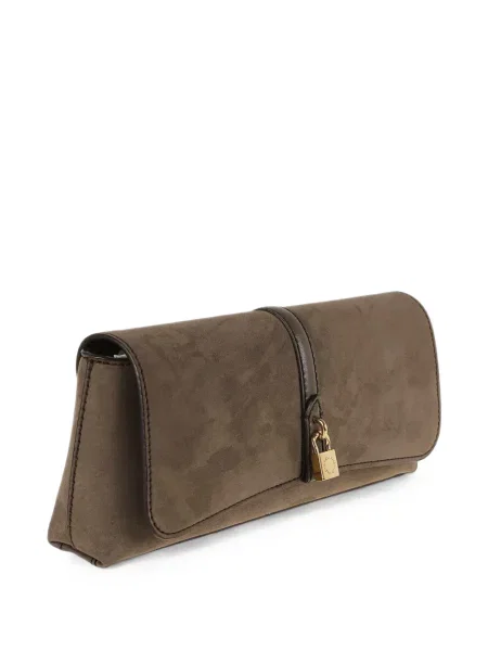 Geantă plic Stella Mccartney maro