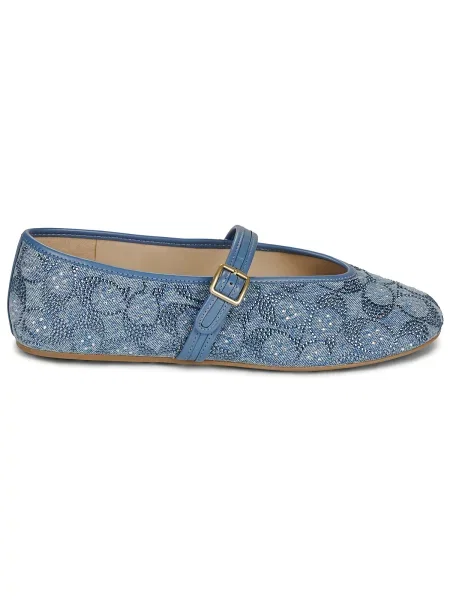 Pantofi cu toc Coach albastru