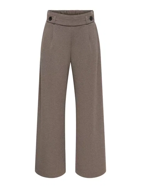 JDY Petite Pantaloni cutați JDYGeggo amestecat maro