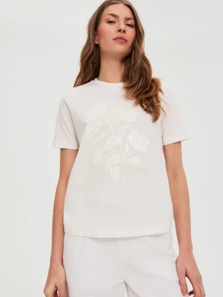 Tricou Marisse alb