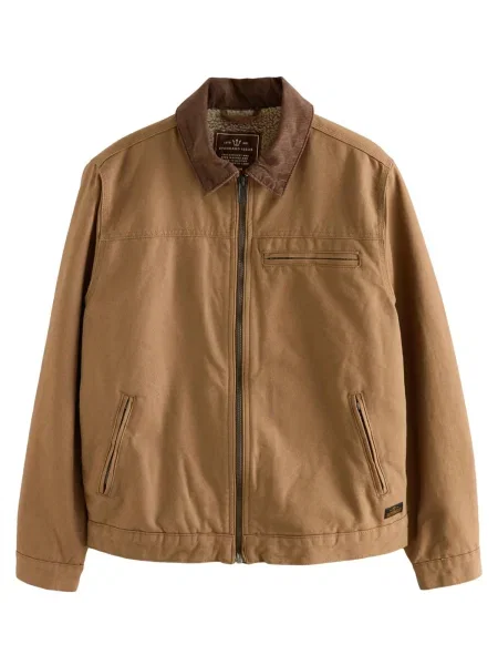 Next Geacă de primăvară-toamnă ombră / închis maro