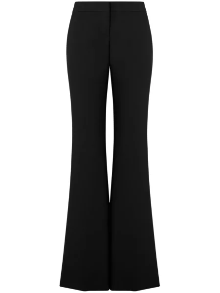 Pantaloni Moschino cu talie joasă negru
