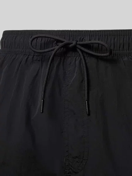 Szorty o kroju regular fit z kieszenią z tyłu Calvin Klein Underwear czarne
