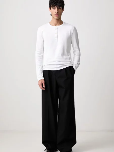 Maison Margiela лонгслів з бавовною