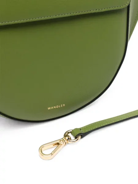 Geantă Wandler din piele verde