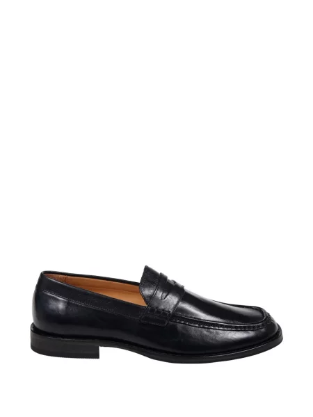 Pantofi loafer Our Legacy din piele negru