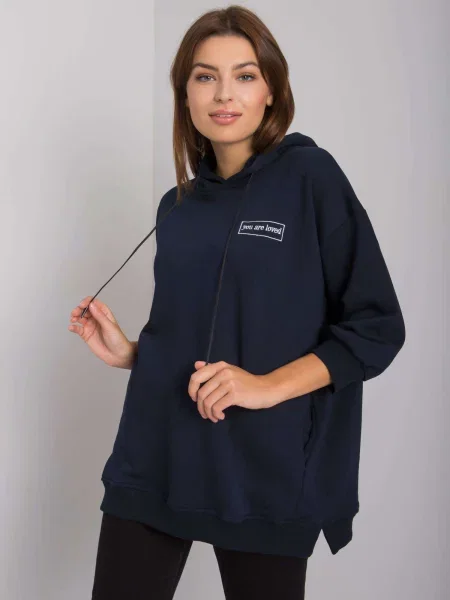 Hanorac Fashionhunters albastru