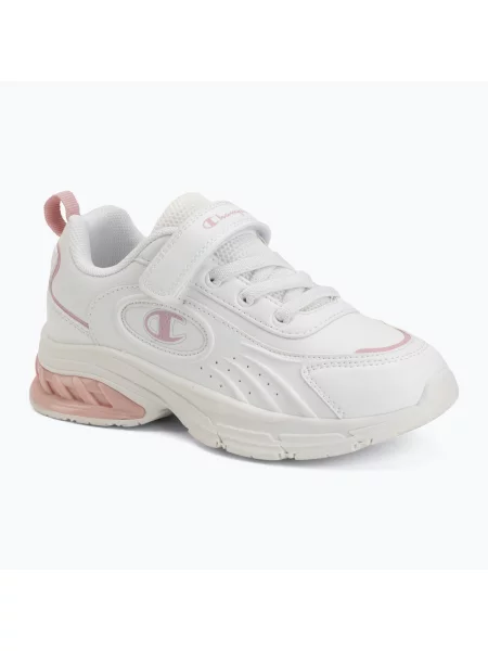 Детски обувки Champion Eagle Run PS Low Cut white/birch бяло