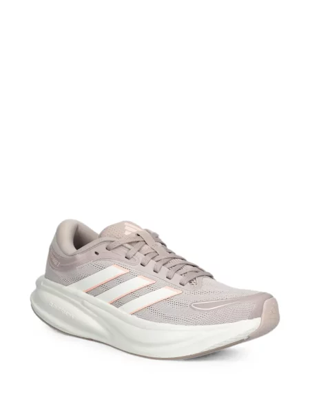Lung papuci Adidas cu mâneci lungi cu dungi albastru