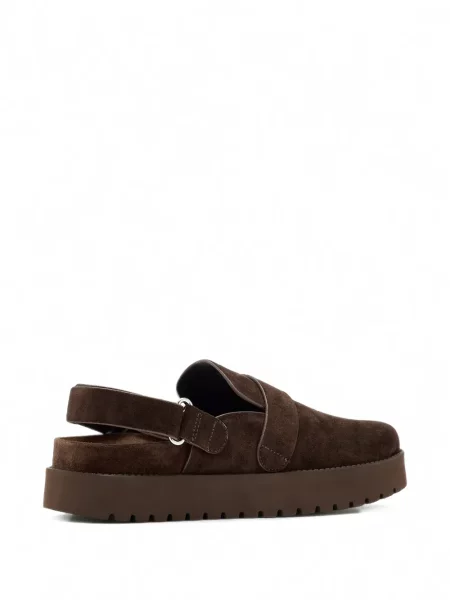 Papuci tip mules Tory Burch maro