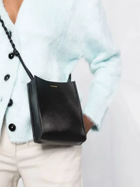 Geantă de mână Jil Sander negru