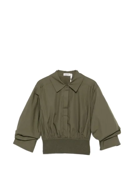 Koszula Simkhai o krotszym kroju zielona