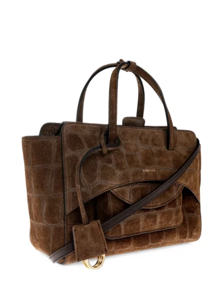 Τσάντα shopper Hidesins καφέ