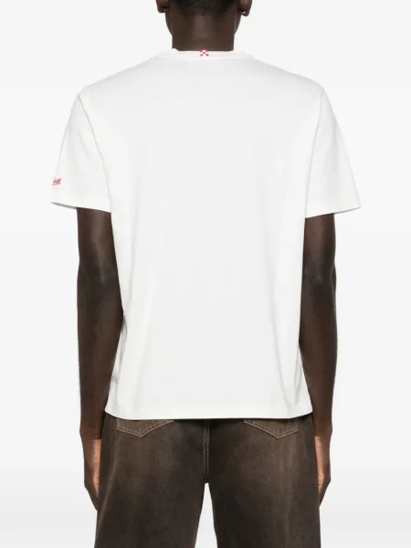 Scurt tricou Mc2 Saint Barth alb