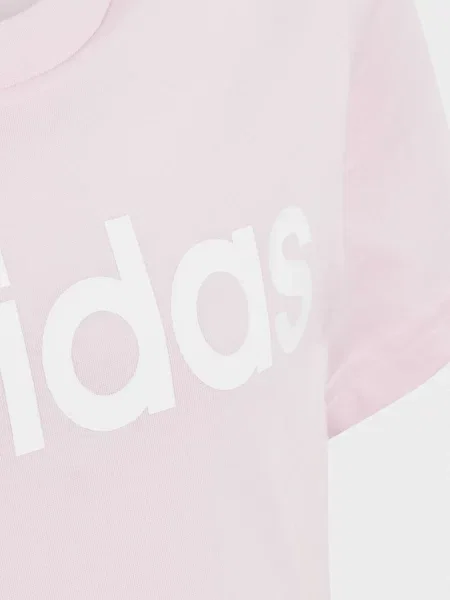 Детская футболка Adidas розовая