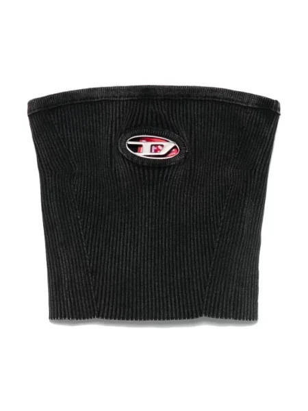 Top Diesel z dżerseju czarny