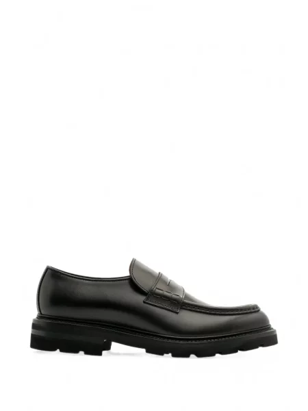 Pantofi loafer Lottusse din piele negru