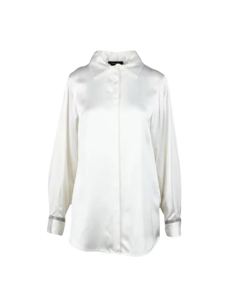 Koszula Fabiana Filippi wełniana biała