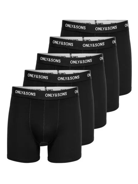 Only & Sons Boxeri FITZ negru alb