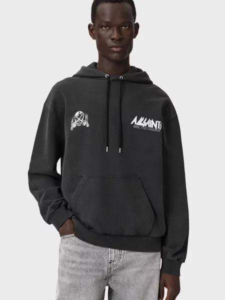 Худі Allsaints чорне
