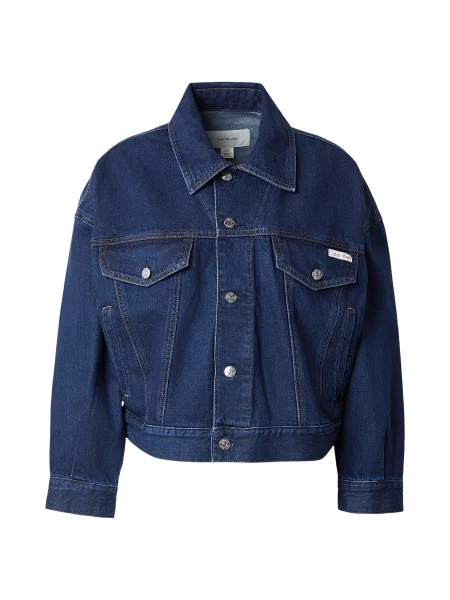 Calvin Klein Jeans Prehodna jakna moder denim