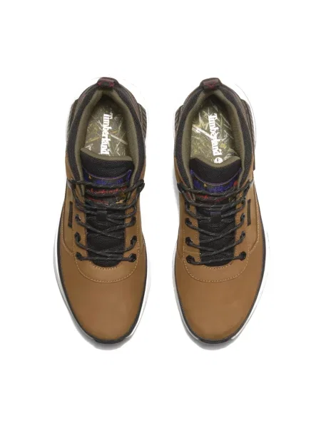 Sneakersy Timberland skórzane brązowe