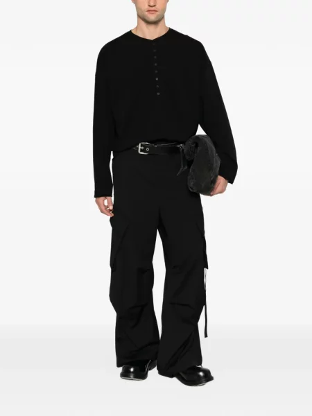 Pantaloni cargo Isabel Benenato negru