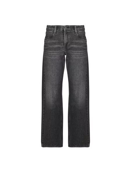 Široké džínsy G-star Raw sivá