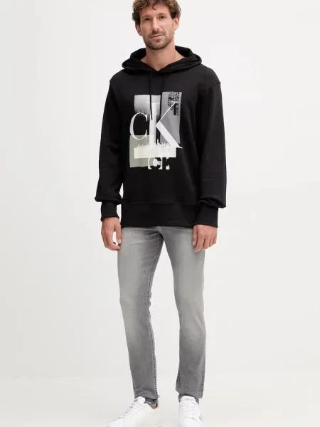 Kavbojke Calvin Klein Jeans siva
