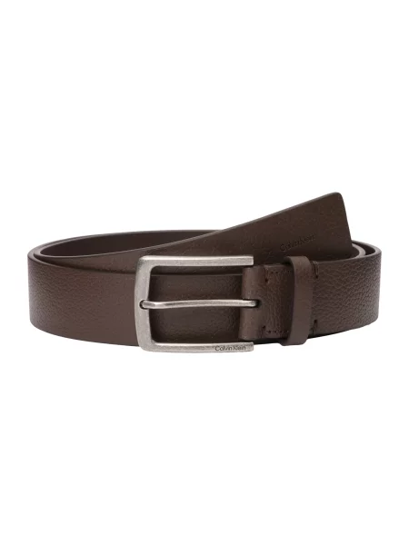 Calvin Klein Curea Casual Pin Buckle Pebble maro