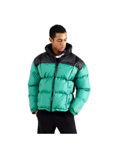 Kurtka ocieplana Ellesse Argent Padded black / green czarna