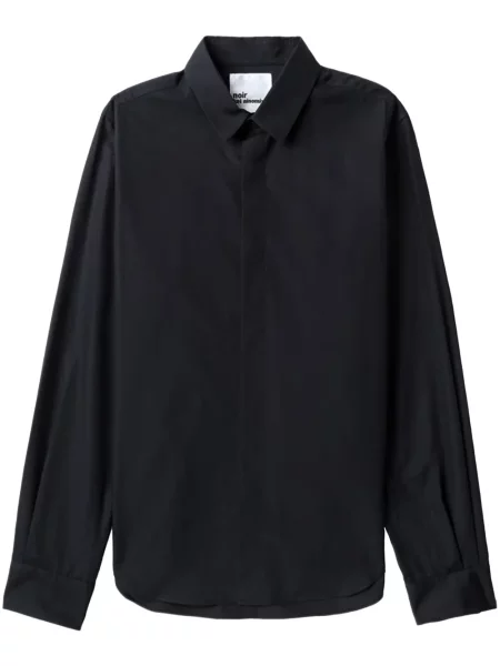 Cămașă Noir Kei Ninomiya lungă negru