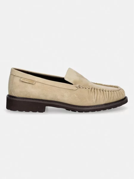 Pantofi Love Moschino din piele bej