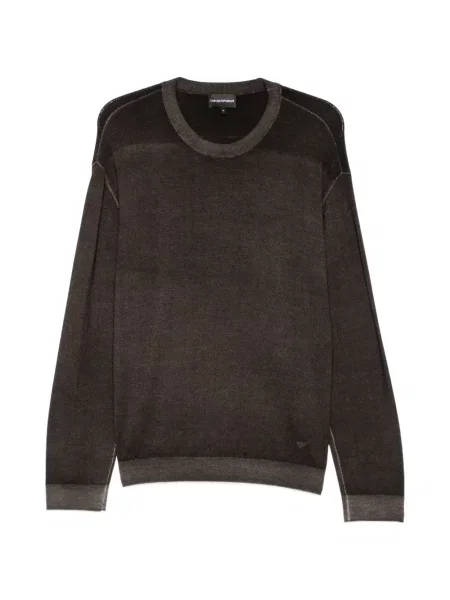 Pulover Emporio Armani de lână verde