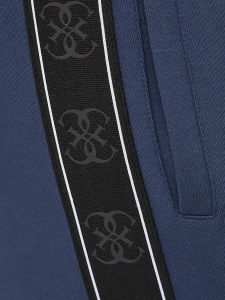Pantaloni Guess cu dungi albastru